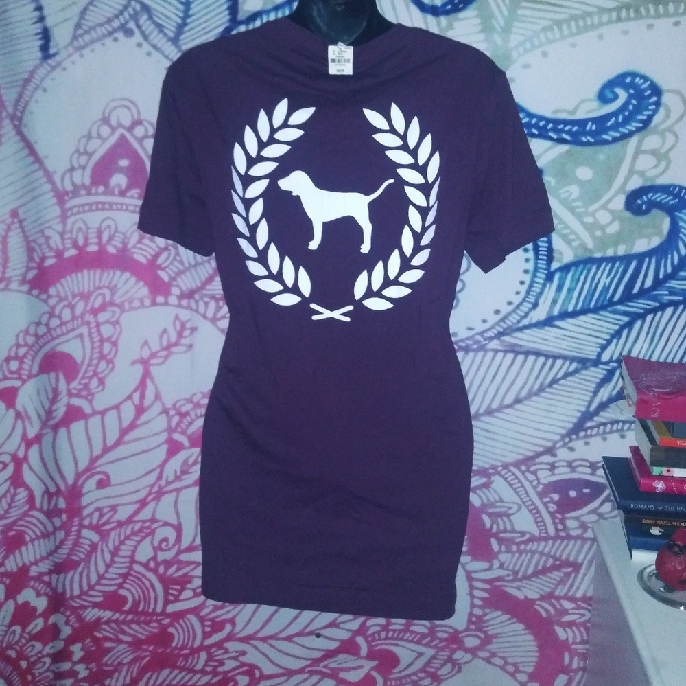 🌿NEW!🌿 PINK CAMPUS TEE XS - Picture 2 of 11